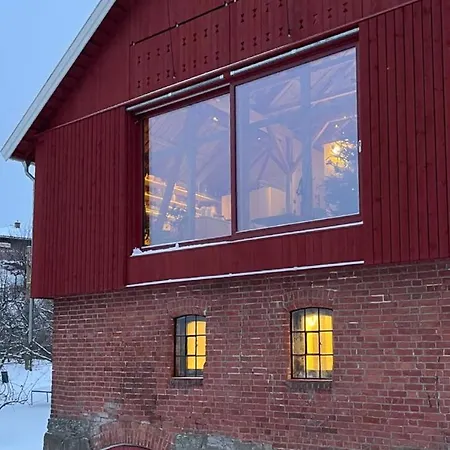 Dom wakacyjny Converted Barn With Sea View Over Oslo Fjord Vollen (Akershus)