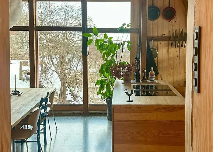 度假居 Converted Barn With Sea View Over Oslo Fjord Vollen (Akershus)